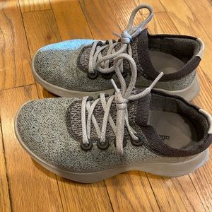 All birds wool dashers, running shoes, light grey